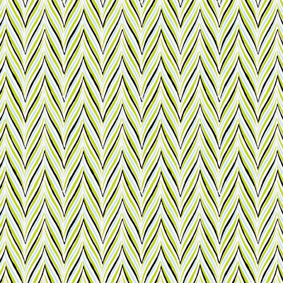 Anna Griffin - Fifi and Fido Collection - 12 x 12 Flocked Paper - Herringbone - Green and Blue