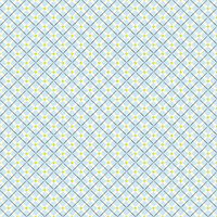 Anna Griffin - Fifi and Fido Collection - 12 x 12 Paper - Blue Plaid