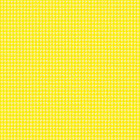 Anna Griffin - Fifi and Fido Collection - 12 x 12 Paper - Yellow Houndstooth