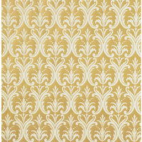 Anna Griffin - Francesca Collection - 12 x 12 Flocked Paper - Taupe Damask