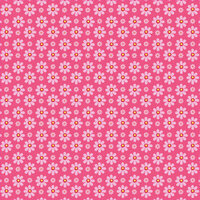 Anna Griffin - Lizzie Collection - 12 x 12 Paper - Pink Daisy