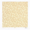 Anna Griffin - Fleur Rouge Collection - 12 x 12 Embossed Paper - Beige Floral