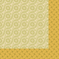 Anna Griffin - Haven Collection - 12 x 12 Double Sided Paper - Jacquard - Olive