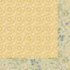 Anna Griffin - Haven Collection - 12 x 12 Double Sided Paper - Jacquard - Ochre