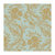 Anna Griffin - 12 x 12 Gold Flocked Paper - Blue