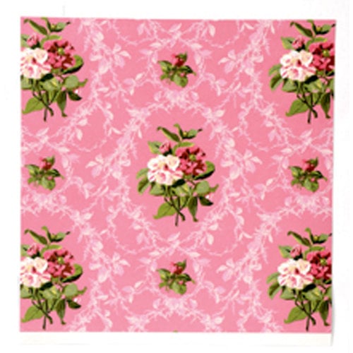 Anna Griffin - Camilla Collection - 12 x 12 Double Sided Paper - Floral