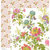 Anna Griffin - Olivia Collection - 12 x 12 Double Sided Paper - Iris Floral Ivory