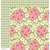 Anna Griffin - Olivia Collection - 12 x 12 Double Sided Paper - Bursts Pink