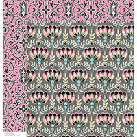 Anna Griffin - Eleanor Collection - 12 x 12 Double Sided Paper - Cardstock 4