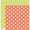 Anna Griffin - Gabbie Collection - 12 x 12 Double Sided Paper - Cameo Coral