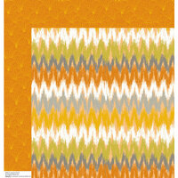 Anna Griffin - Blomma Collection - 12 x 12 Double Sided Paper - Gregg Orange