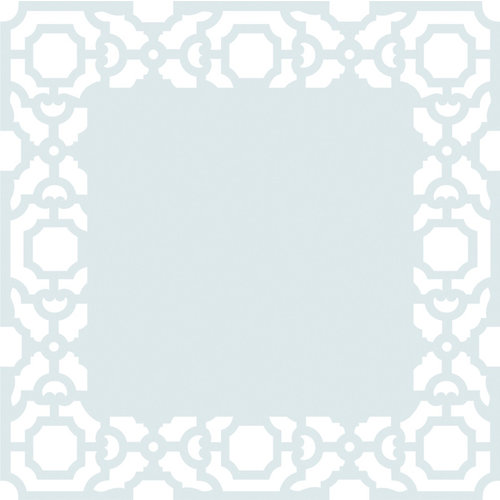Anna Griffin - Eleanor Collection - 12 x 12 Die Cut Paper Layers - White
