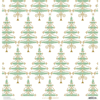 Anna Griffin - Emerald Forest Collection - Christmas - 12 x 12 Paper - Christmas Trees