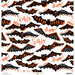 Anna Griffin - Battastic Collection - Halloween - 12 x 12 Paper - Bat Cutouts - Ivory
