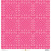 Anna Griffin - Juliet Collection - 12 x 12 Paper - Circles - Hot Pink