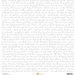 Anna Griffin - Endora Collection - Halloween - 12 x 12 Paper - Script - Grey