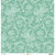 Anna Griffin - Fancy French Collection - 12 x 12 Paper - Floral Swirls - Blue
