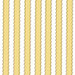 Anna Griffin - Rose Collection - 12 x 12 Cardstock with Foil Accents - Fancy Yellow Stripe