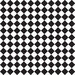 Anna Griffin - Rose Collection - 12 x 12 Paper - Black and White Checkerboard
