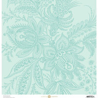 Anna Griffin - Charlotte Collection - 12 x 12 Cardstock - Protea