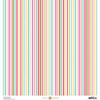 Anna Griffin - Birthday Collection - 12 x 12 Cardstock - Birthday Stripe