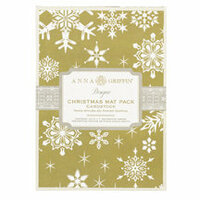 Anna Griffin - The Georgette Holiday Collection - 5 x 7 Christmas Mat Pack