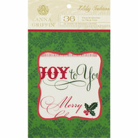 Anna Griffin - Holiday Traditions Collection - Christmas - Vellum Quote Pad
