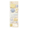 Anna Griffin - Calisto Collection - Glittered 3 Dimensional Stickers, CLEARANCE