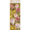 Anna Griffin - Francesca Collection - 3 Dimensional Cardstock Stickers - Floral Art