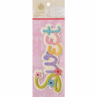 Anna Griffin - Lizzie Collection - 3 Dimensional Stickers - Sweet Title