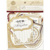 Anna Griffin - Jolie Collection - Die Cut Pieces with Foil Accents - Titles