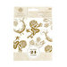 Anna Griffin - Cardstock Stickers - Gold Foil
