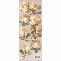 Anna Griffin - Charlotte Collection - 3-Dimensional Sitckers - Roses