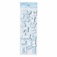 Anna Griffin - Hannah Collection - 3-D Stickers - Blue