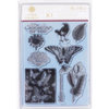 Anna Griffin - Flora Collection - Clear Acrylic Stamp Set, CLEARANCE