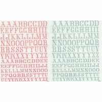 Anna Griffin - LuLu Collection - Rub-On Alphabet, CLEARANCE