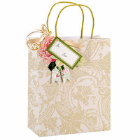 Anna Griffin - Gift Bags - Ivory Damask