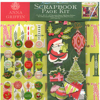 Anna Griffin - MacKenzie Collection - Christmas - Holiday - Scrapbook Page Kit