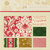 Anna Griffin - Holiday Traditions Collection - Christmas - 12 x 12 Flocked and Glittered Cardstock Pack, CLEARANCE