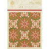 Anna Griffin - Holiday Traditions Collection - Christmas - 5 x 7 Cardstock Mat Pack