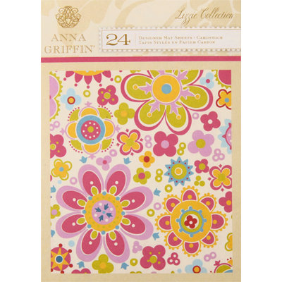 Anna Griffin - Lizzie Collection - 5 x 7 Cardstock Mat Pack