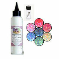 Art Institute Glitter - Art Glitter - Basic Kit with Glitter Glue and Six Colors - Rio