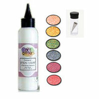 Art Institute Glitter - Art Glitter - Basic Kit with Glitter Glue and Six Colors - Spring Fling, CLEARANCE