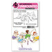 Art Impressions - Girlfriends Collection - Clear Photopolymer Stamps - Dancers