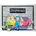 Art Impressions - Girlfriends Collection - Clear Photopolymer Stamps - Comfy on the Couch