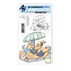 Art Impressions - People Collection - Clear Photopolymer Stamps - Loungers