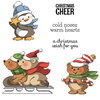 Art Impressions - Christmas Collection - Unmounted Rubber Stamp Set - Christmas Cheer