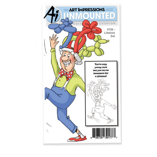 Art Impressions - People Collection - Clear Photopolymer Stamps - Lifetime