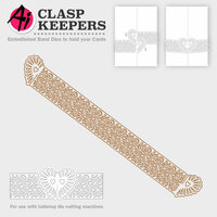 Art Impressions - Clasp Keepers - Embellished Band Dies - Heart