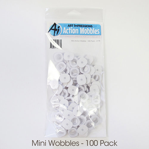 Art Impressions - Mini Action Wobble - 100 Pack